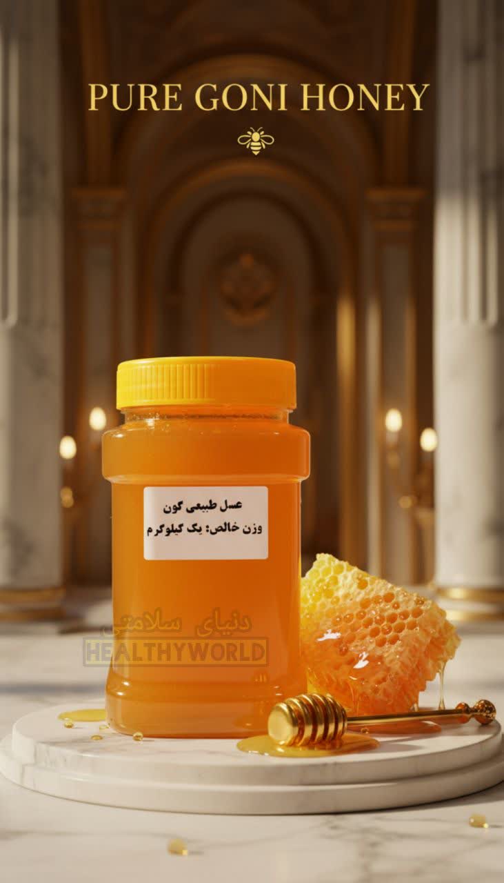 عسل طبیعی گون یک کیلو — تصویر ۵