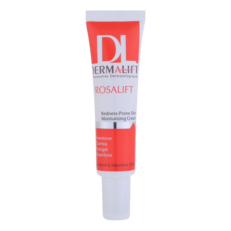 کرم مرطوب کننده صورت درمالیفت مدل Rosalift مناسب پوستهای حساس حجم 30 میلی لیتر — تصویر ۳