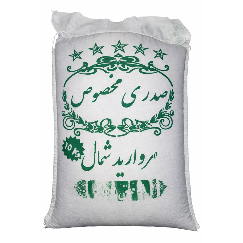 برنج ایرانی صدری مخصوص گیلان ـ 10 کیلوگرم — تصویر ۲