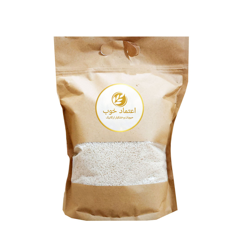 برنج نیم دانه هاشمی لاهیجان اعتماد خوب - 2.5 کیلوگرم — تصویر ۲