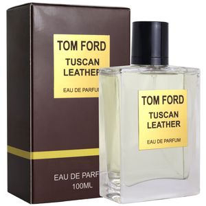 ادو پرفیوم مردانه لالیکو مدل TOM FORD Tuscan Leather با رایحه تلخ حجم 100 میلی لیتر
