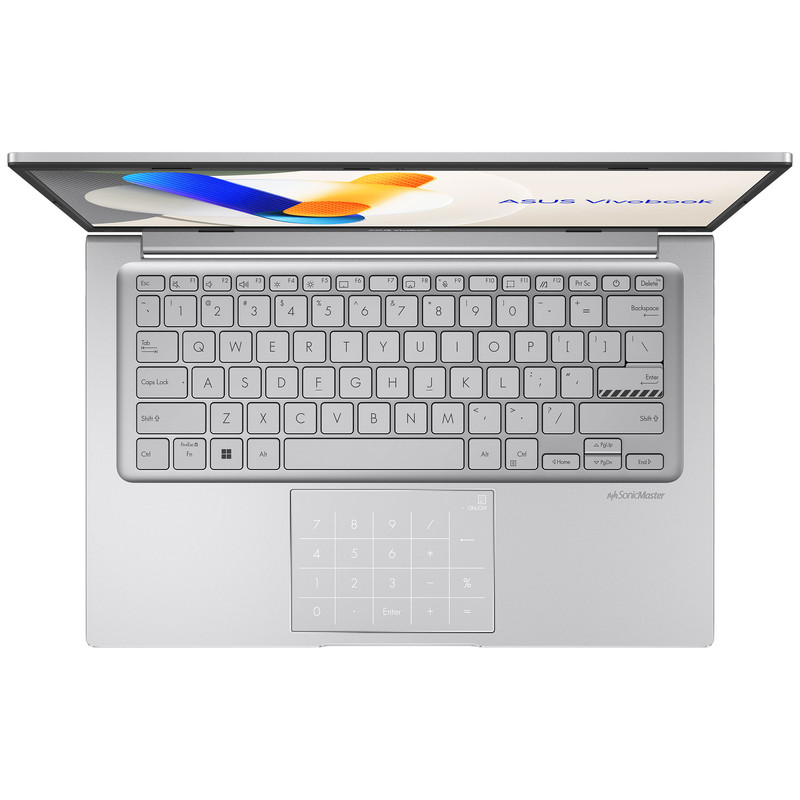 لپ تاپ 14 اینچی ایسوس مدل Vivobook 14 X1404VA-Core 7 150U-24GB DDR4 3200MHz-512GB SSD-IPS - کاستوم شده — تصویر ۲