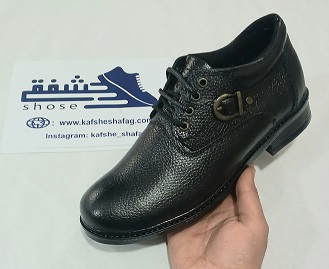 کفش چرم طبیعی مردانه — تصویر ۲