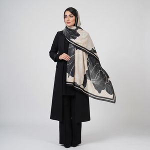 شال زنانه مدل نخی تابستانه دوردوخت کد 1010