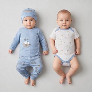 ست 4 تکه لباس نوزادی مدل lamb