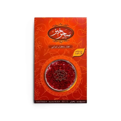 زعفران سرگل نیم 0.5گرم سحرخیز