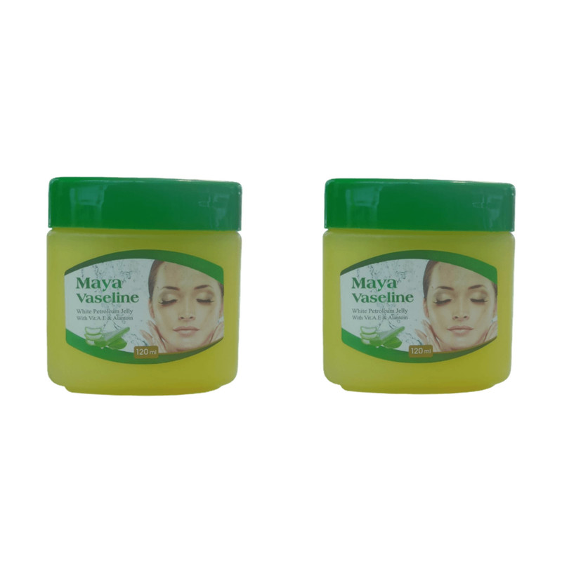 وازلین مایا مدل موم زنبورعسل حجم 60 میلی لیتر مجموعه 2 عددی — تصویر ۲