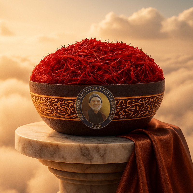 زعفران نگین حاج ابوتراب - 0.5 مثقال — تصویر ۲