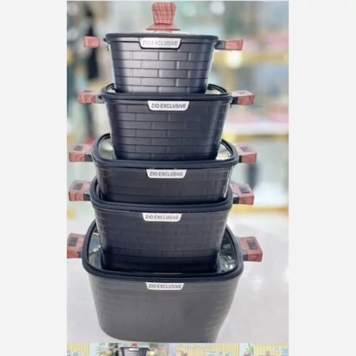 سرویس قابلمه گرانیتی زیو ZCS-8550 پس کرایه