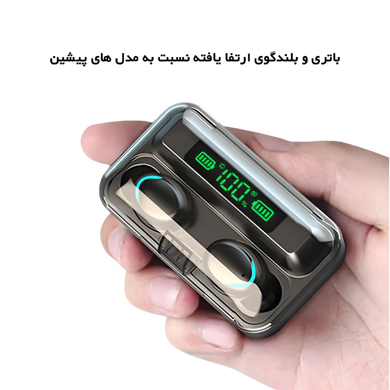 هدفون بی سیم تک پلاس مدل F11 — تصویر ۲