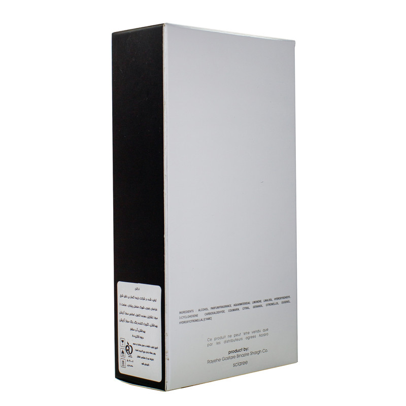 ادو پرفیوم مردانه نایس پاپت مدل Azzaro Silver Black حجم 100 میلی لیتر — تصویر ۳