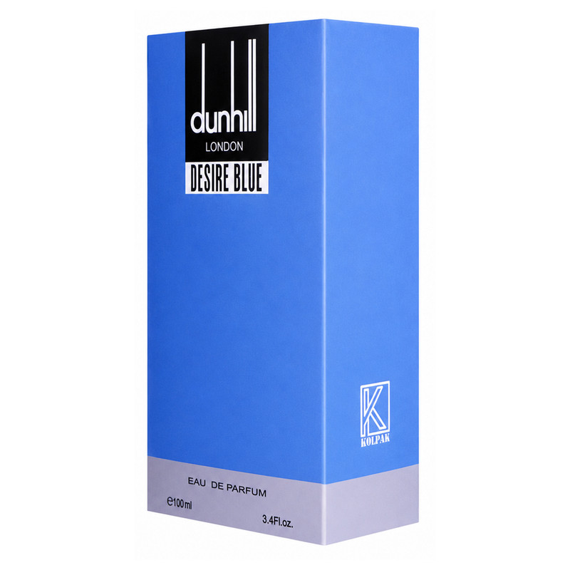 ادو پرفیوم مردانه کلپک مدل Dunhill Desire Blue با رایحه خنک حجم 100 میلی لیتر — تصویر ۲