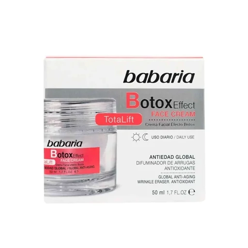 کرم صورت ضدچروک و لیفتینگ باباریا مدل Botox Effect - اثر شبه بوتاکس | حجم 50 میلیلیتر