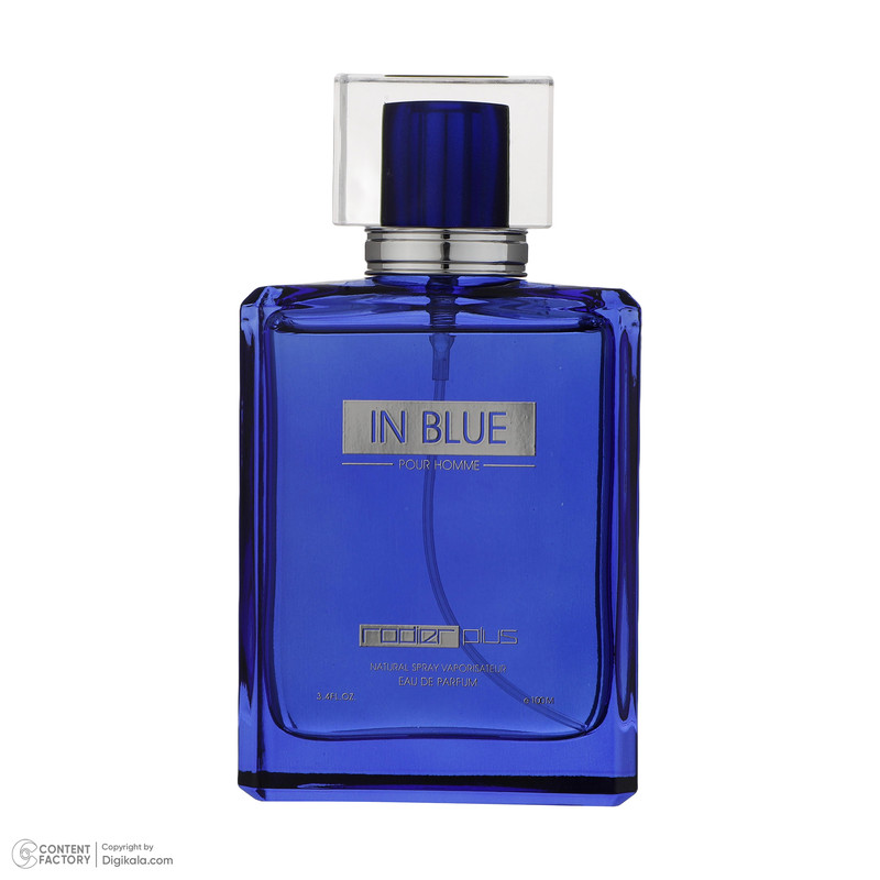 ادو پرفیوم مردانه رودیر مدل IN BLUE حجم 100 میلی لیتر — تصویر ۲