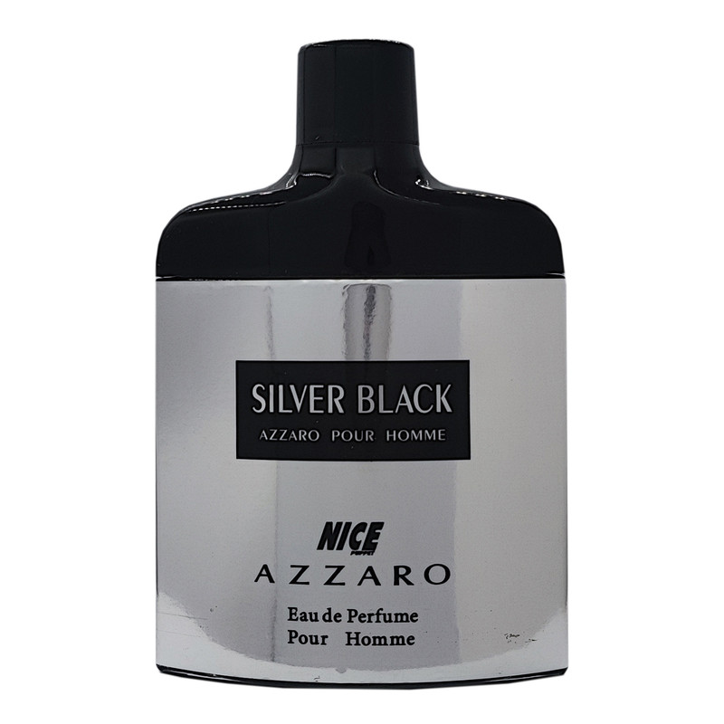 ادوپرفیوم مردانه نایس پاپت مدل azzaro silver black حجم 85 میلی لیتر — تصویر ۲