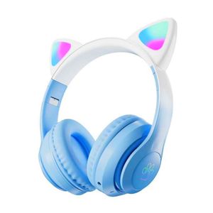هدفون بلوتوثی مدل STN-28 Pro طرح Cat Ear 2023