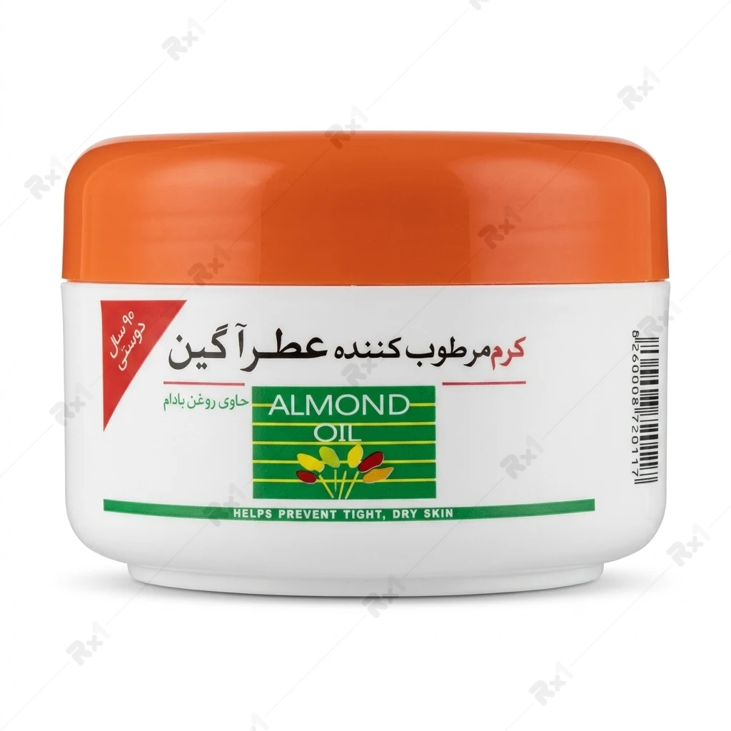 کرم مرطوب کننده عطرآگین مدل روغن بادام حجم 200 میلی لیتر — تصویر ۲