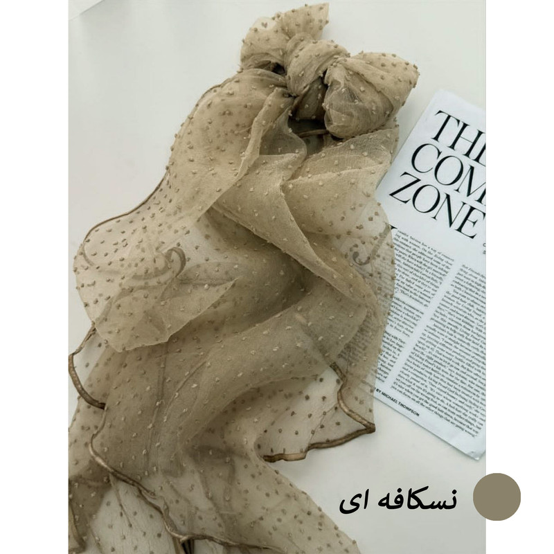 شال زنانه مدل روژا — تصویر ۴