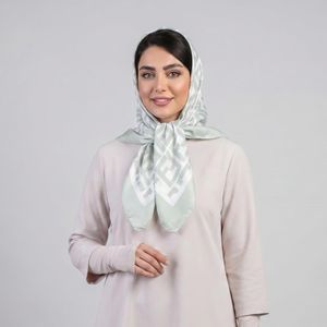 روسری ابریشم توییل زنانه مدل بهاره عیدانه کد ab408 با طول و عرض 107*107 سانتی‌متر
