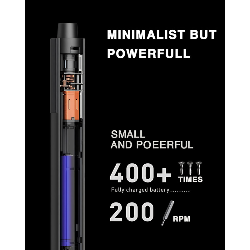پیچ گوشتی شارژی شیائومی مدل ScrewDriver بسته 24 عددی — تصویر ۴
