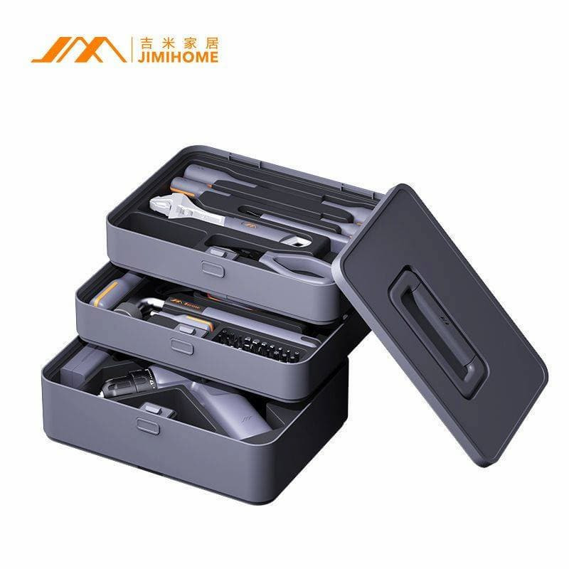 مجموعه 60 عددی پیچ گوشتی شارژی 12 ولت جیمی هوم مدل JIMIBOX X3-ABC — تصویر ۴
