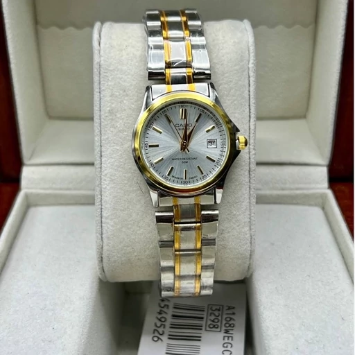 ساعت مچی زنانه کاسیو casio روز شمار — تصویر ۲