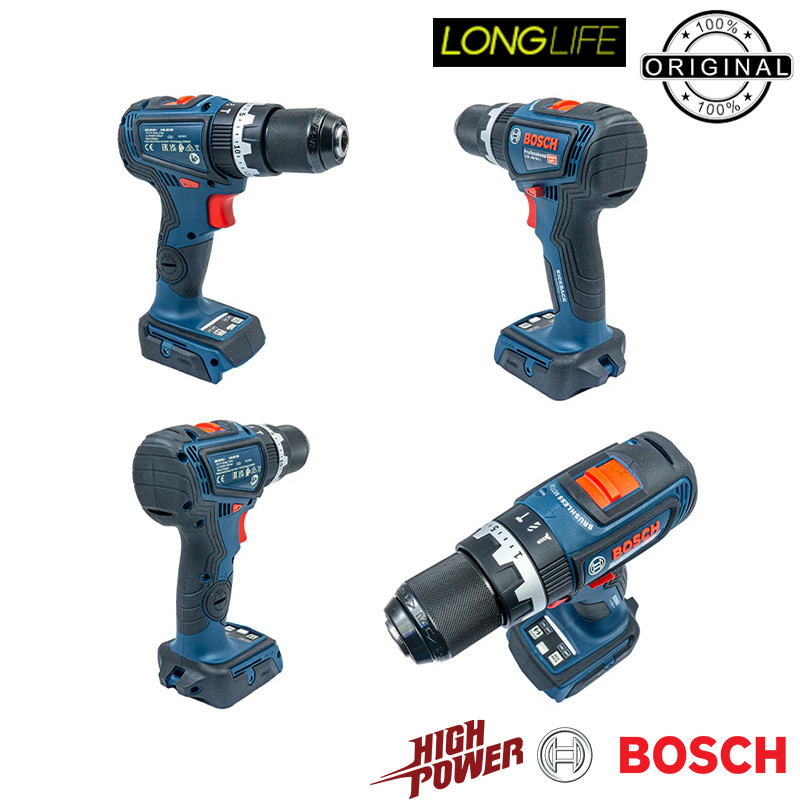 دریل پیچ گوشتی شارژی ضربه ای بوش مدل سه حالته فوق هوشمند GSB 18 V 90 C — تصویر ۵