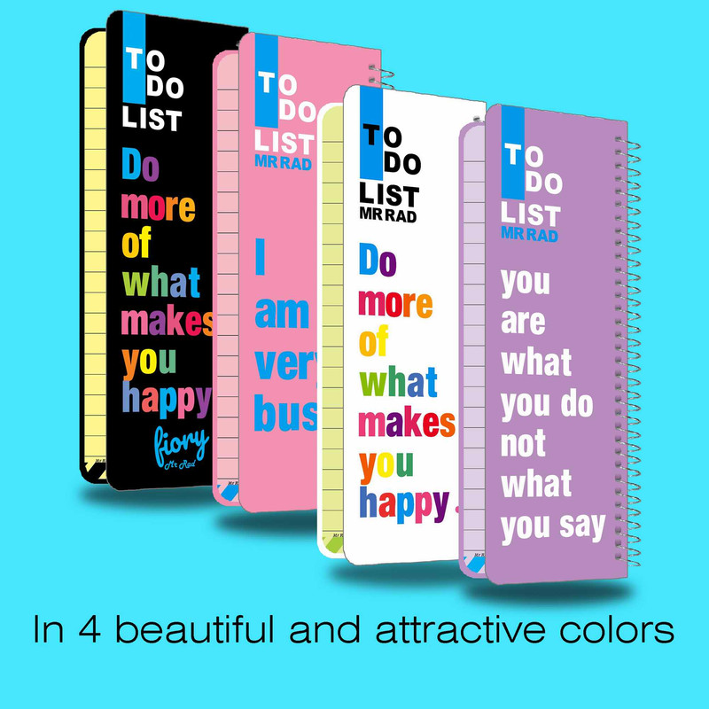 دفترچه یادداشت مستر راد مدل to do list طرح چنل کد 1681 chanel — تصویر ۴