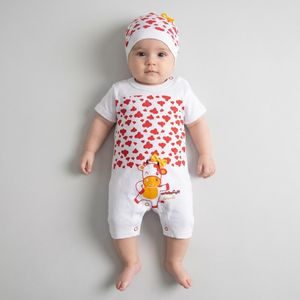 ست سرهمی و کلاه نوزادی سرینیکو مدل mini cow کد A10