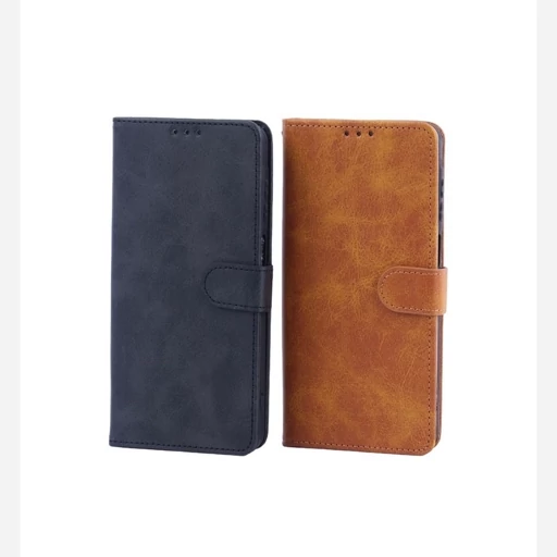 کیف(قاب) چرمی مگنتی سامسونگ Galaxy A07 محافظ لنزدار