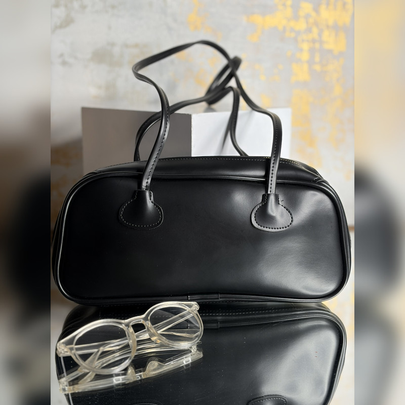 کیف دوشی زنانه ال سی وایکیکی مدل باگت چرم مصنوعی LW 255 — تصویر ۵