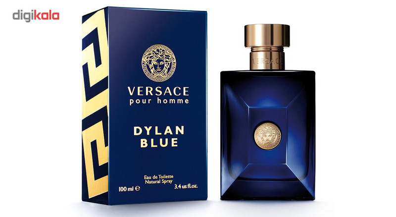 ادو تویلت مردانه ورساچه مدل Pour Homme Dylan Blue حجم 100 میلی لیتر — تصویر ۳