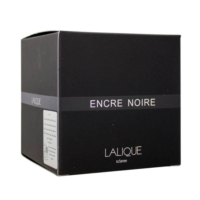 ادو پرفیوم مردانه نایس پاپت مدل Lalique Encre Noire حجم 100 میلی لیتر — تصویر ۴
