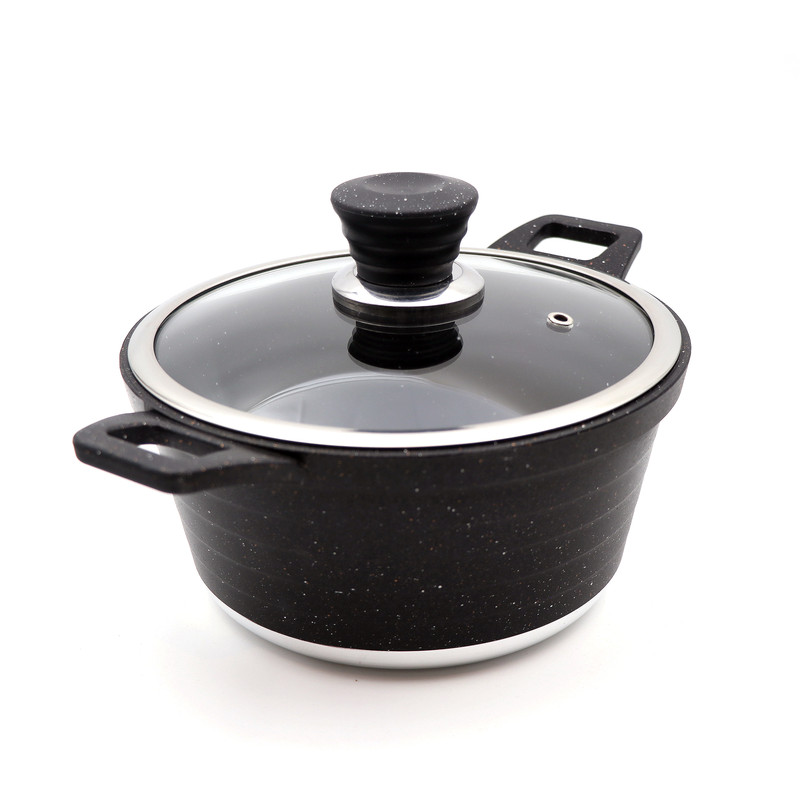 سرویس قابلمه و تابه گرانیتی 10 پارچه نیولایف مدل AFRA-6310 — تصویر ۲