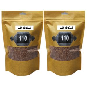 نسکافه گلد 110- 200 گرم بسته 2 عددی