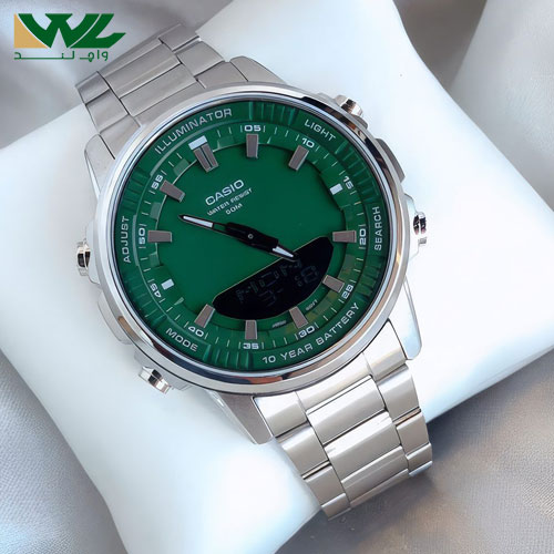 ساعت مچی عقربهای مردانه کوارتز کاسیو مدل AMW-880D-3AVDF — تصویر ۷