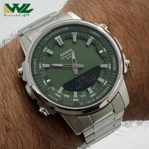 ساعت مچی عقربهای مردانه کوارتز کاسیو مدل AMW-880D-3AVDF — تصویر ۶