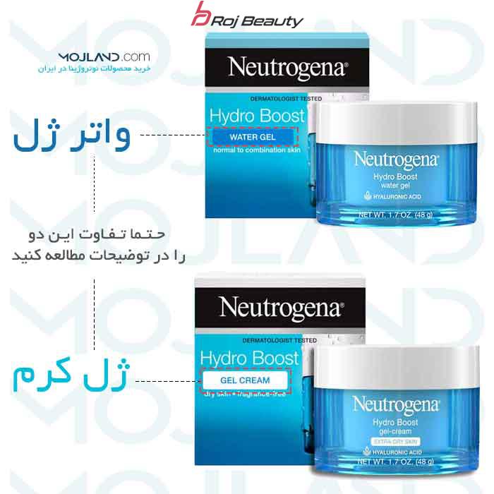 ژل آبرسان نوتروژینا مدل Hydro Boost حجم 50 میلی لیتر — تصویر ۸