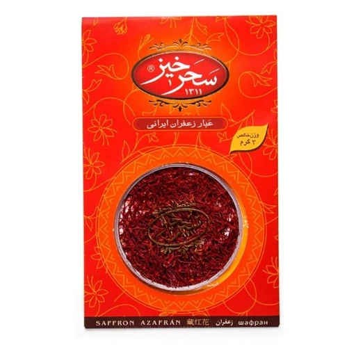 زعفران سرگل 3گرم سحرخیز
