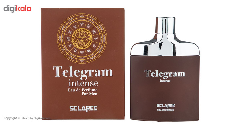 ادو پرفیوم مردانه اسکلاره مدل Telegram Intense حجم 85 میلی لیتر — تصویر ۴