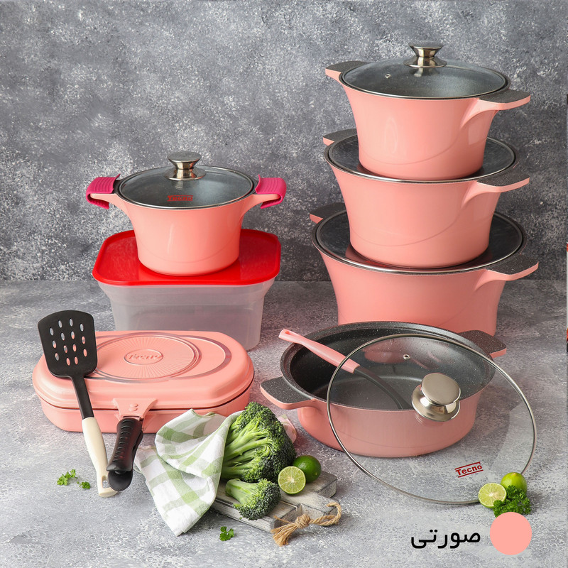 سرویس پخت و پز 22 پارچه تکنو مدل آناهیتا — تصویر ۲