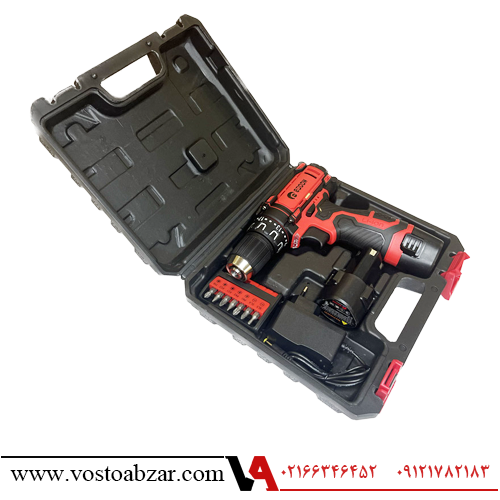 پیچ گوشتی شارژی ادون مدل AD-12A-NEW مجموعه 12 عددی — تصویر ۳