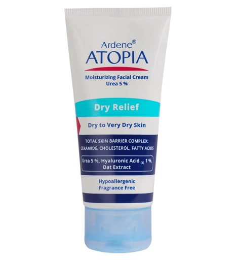 کرم مرطوب کننده قوی صورت مدل Dry Relief اتوپیا آردن بیوتی مال