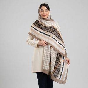 شال زنانه مدل موهر جدید آنالیا طرح پیچازی کد ana-2764-1