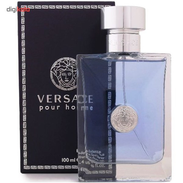 ادو تویلت مردانه ورساچه مدل Pour Homme حجم 100 میلی لیتر — تصویر ۳