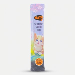 بستنی گربه ماتا مدل Tuna and Shrimp وزن 15 گرم