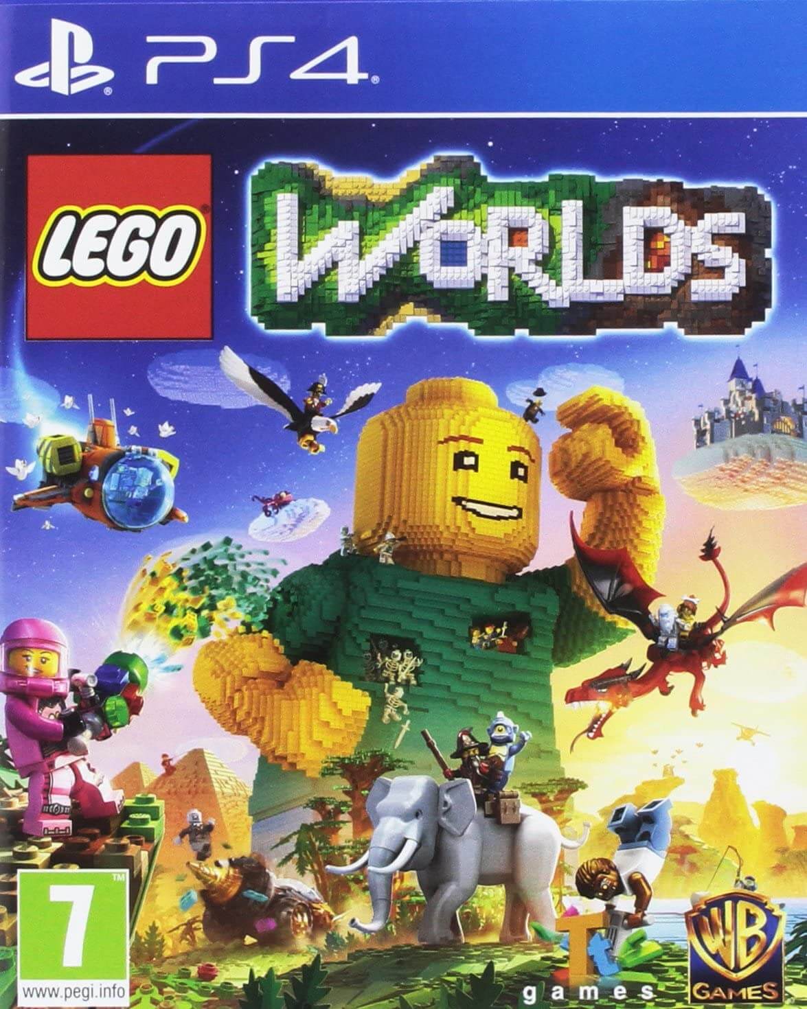 بازی Lego Worlds مخصوص PS4 — تصویر ۲