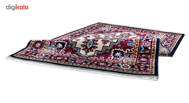 فرش ماشینی سهند کد B045.5J طرح هریس زمینه کرم کالیته بختیاری — تصویر ۲