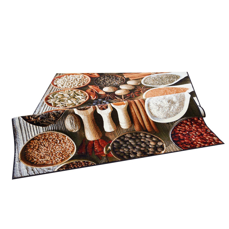 فرش ماشینی سهند طرح آشپزخانه ادویه کد V140.0A — تصویر ۴