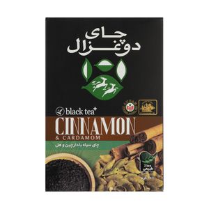 چای سیاه با دارچین و هل دوغزال - 400 گرم